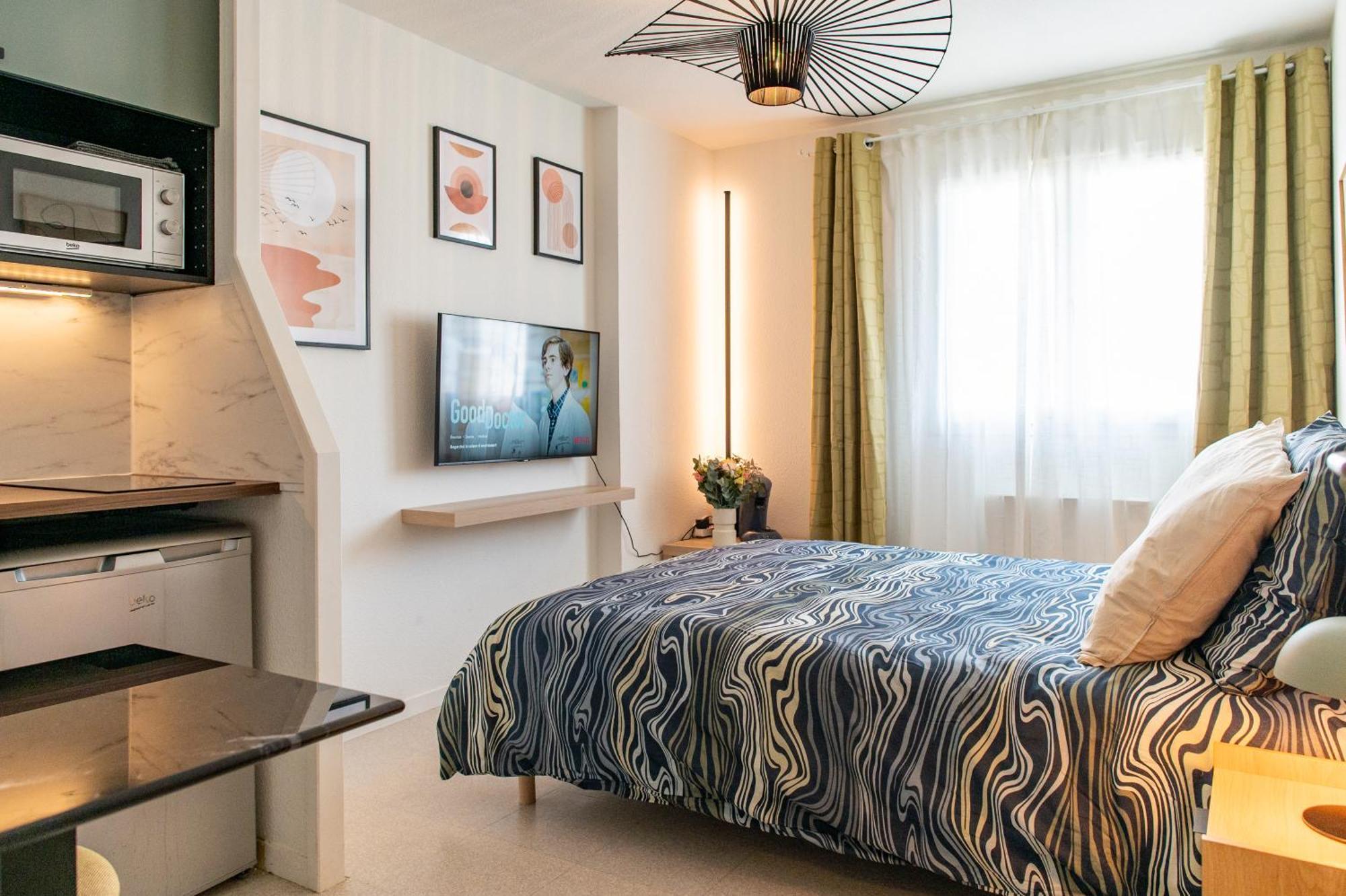 Villeurbanne Centre Appartement Meuble Екстериор снимка