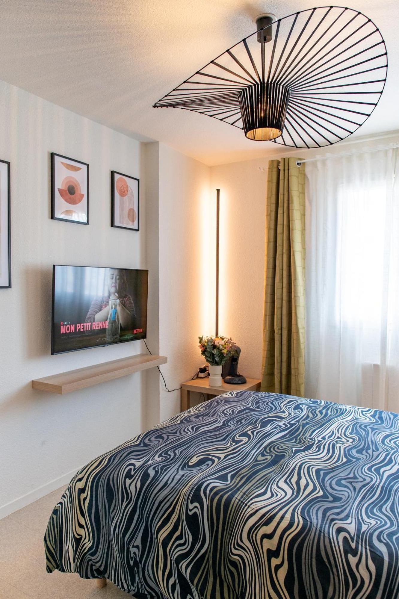Villeurbanne Centre Appartement Meuble Екстериор снимка